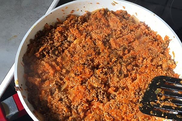 Couscous with Ground Beef