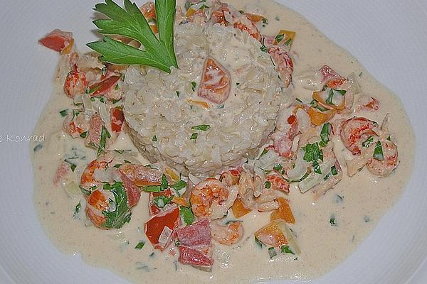 Crayfish in Cream