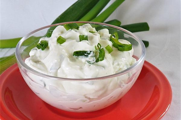 Cream Cheese Spread with Spring Onions