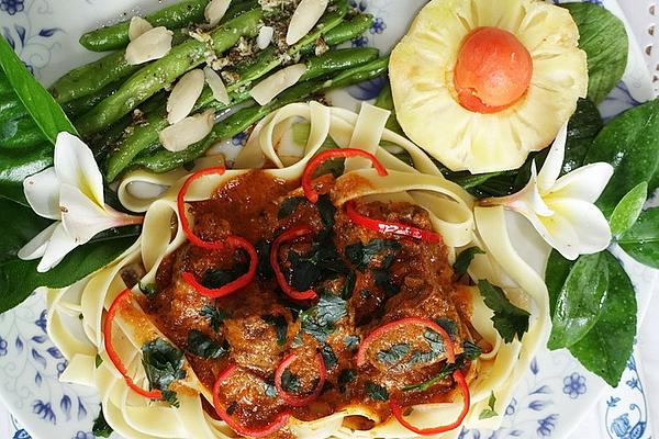 Cream Goulash with Tagliatelle Viennese Style