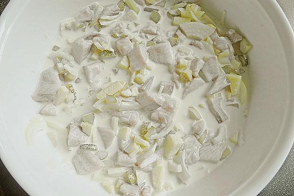 Cream – Herring – Salad