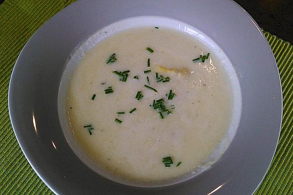 Cream Of Asparagus Soup with Ham
