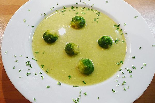 Cream Of Brussels Sprouts Soup