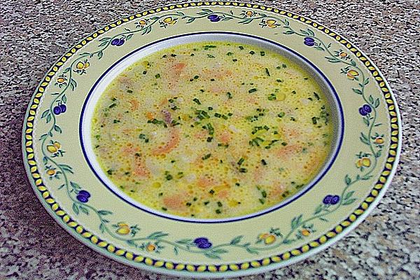 Cream Of Corn Soup with Ham