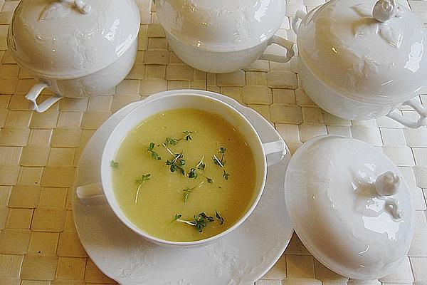 Cream Of Leek Soup with Horseradish