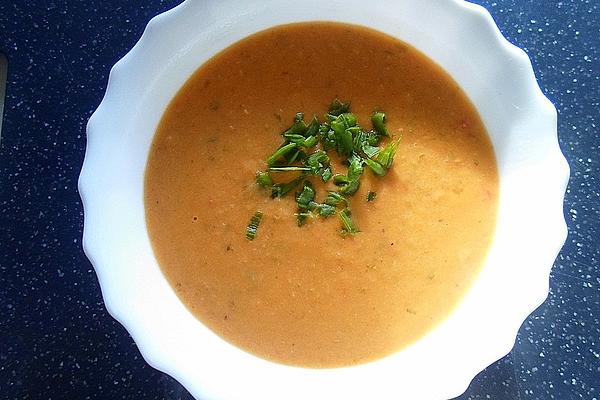 Cream Of Vegetable Soup with Coconut Milk