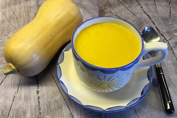 Creamy Pumpkin Soup with Exotic Flair