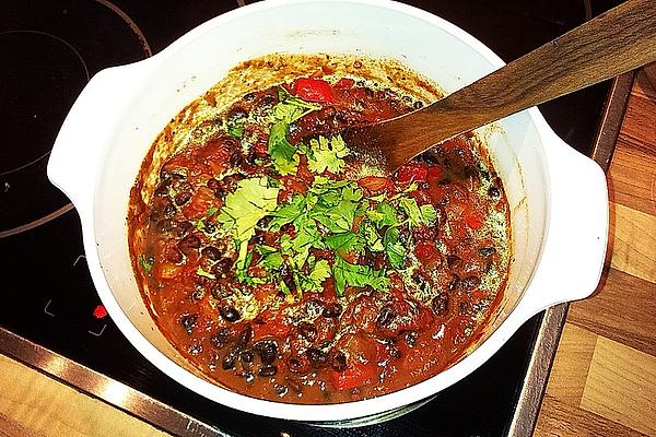 Creole Chilli with Black Beans