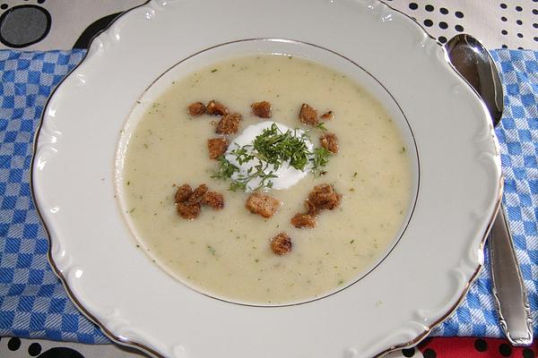 Cress and Buttermilk Soup