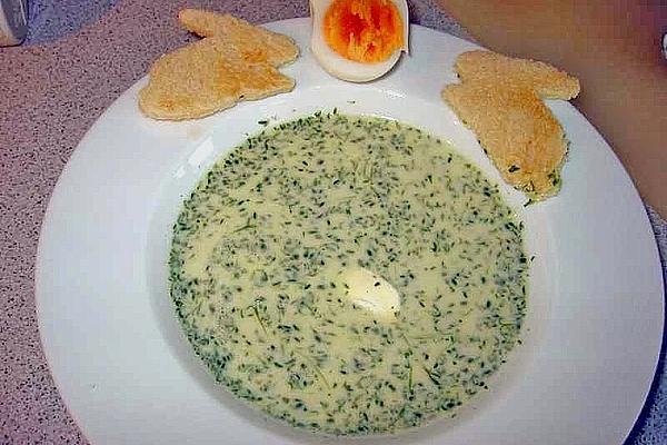 Cress Foam Soup