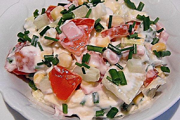 Crisp, Fresh Layered Salad