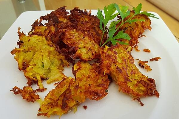 Crispy Potato Rosti Without Egg