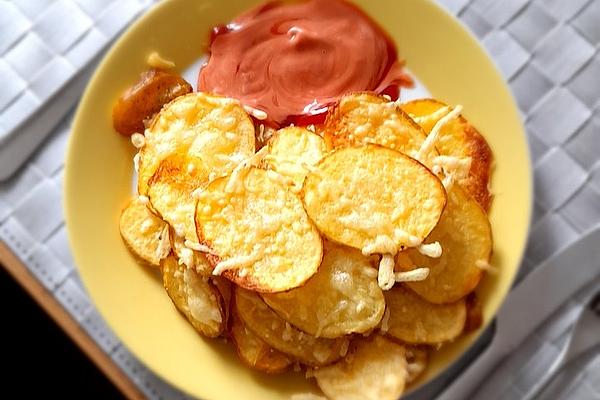 Crispy Potato Slices from Oven
