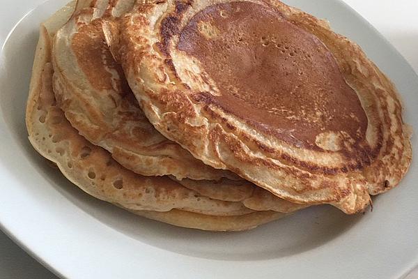 Crispy Spelled Pancakes Without Egg