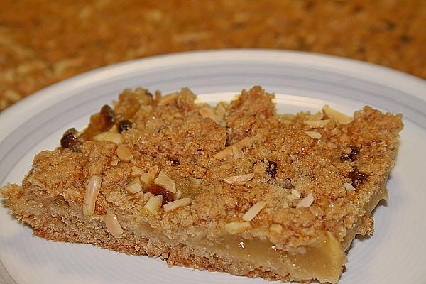 Crumble Cake with Applesauce