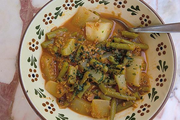 Crumbly Cucumber Stew