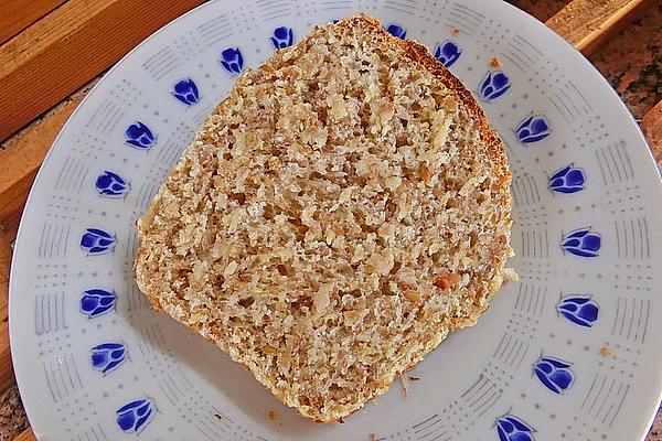 Crumbly Zucchini Linseed Bread