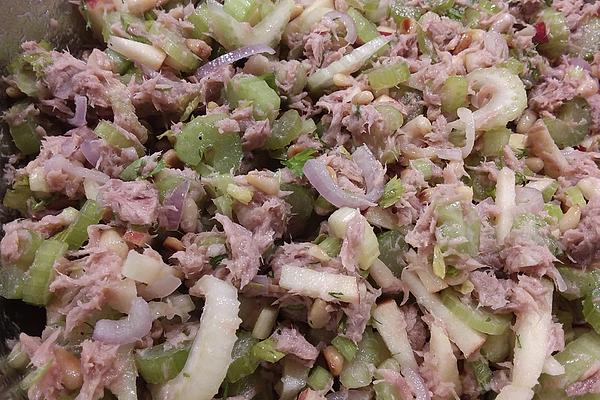 Crunchy Celery Salad with Tuna