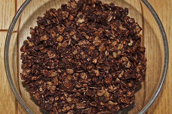 Crunchy Chocolate Muesli, Fructose-free