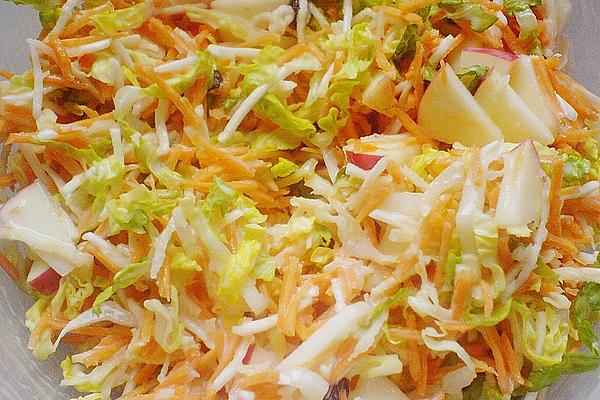 Crunchy Raw Vegetable Salad