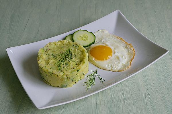 Cucumber and Mashed Potatoes