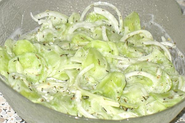 Cucumber Salad Light