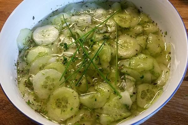 Cucumber Salad, Tasty and Easy