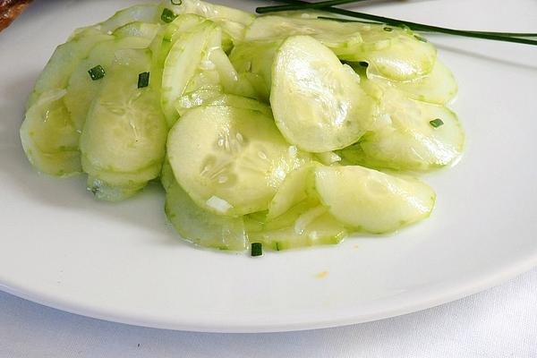 Cucumber Salad with Garlic