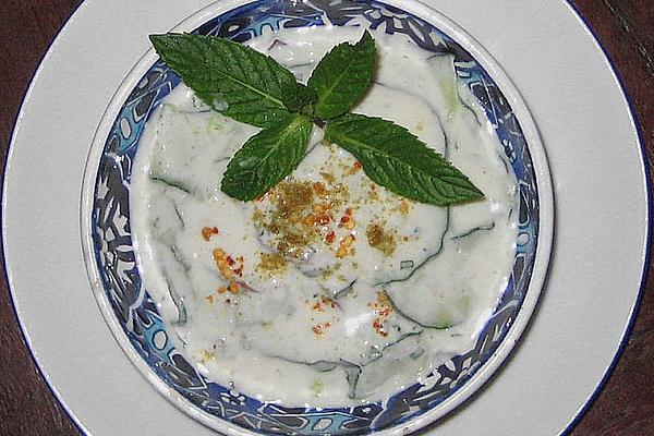 Cucumber Yogurt (Raita)