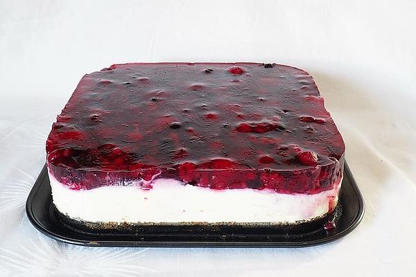 Curd Cake with Berry Topping
