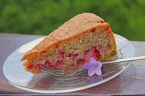 Currant Cake with Almond Top