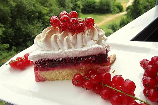 Currant Cake with Meringue