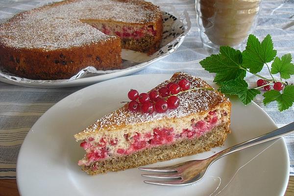 Currant Cake with Topping