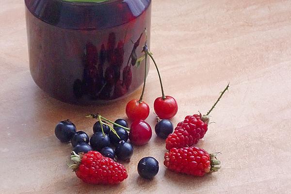 Currant-raspberry-cherry Jam