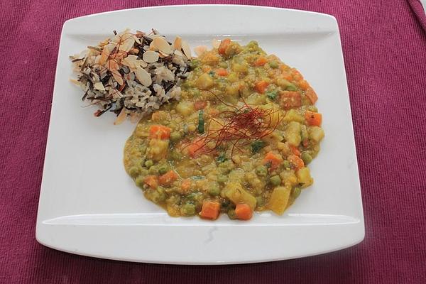 Curry – Almond – Rice