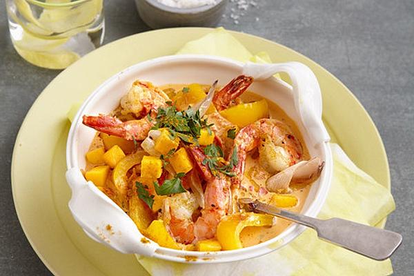 Curry – Prawns with Mango