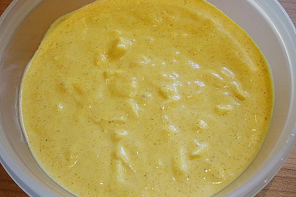 Curry Sauce with Egg and Honey