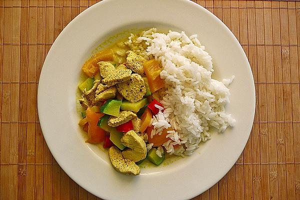 Curry with Chicken and Vegetables