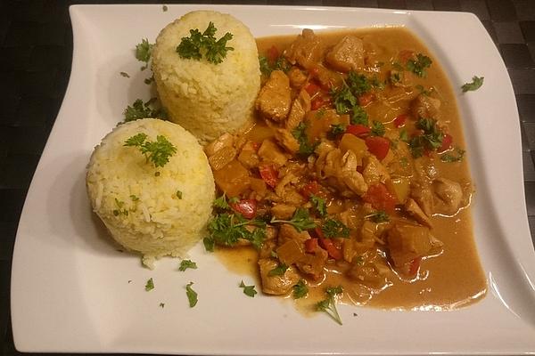 Curry with Pork and Paprika