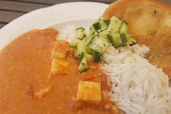 Curry with Tomatoes and Paneer