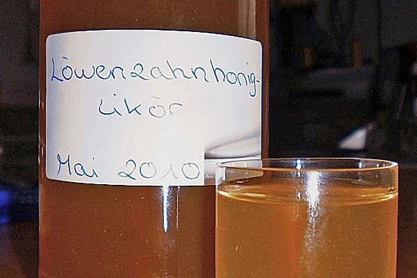 Dandelion Honey Liqueur