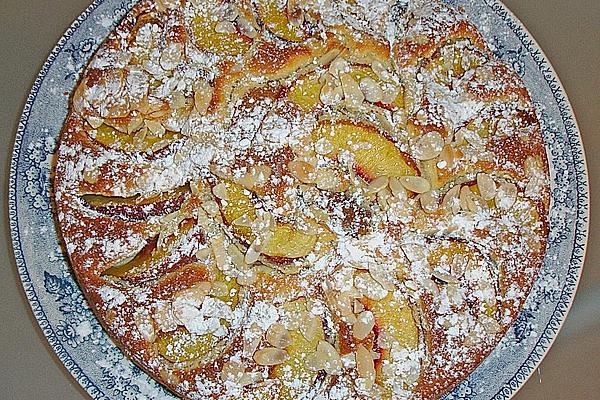 Danish Peach Cake