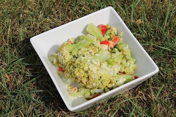Daphnes Broccoli and Pepper Salad