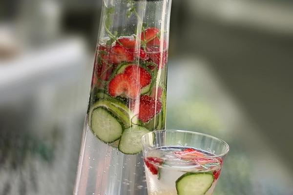 Detox Water with Cucumber