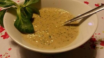 Broccoli Soup with Coconut Milk