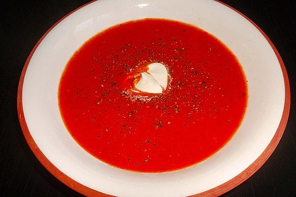 Don Diego`s Sopa De Pimientos Morrones