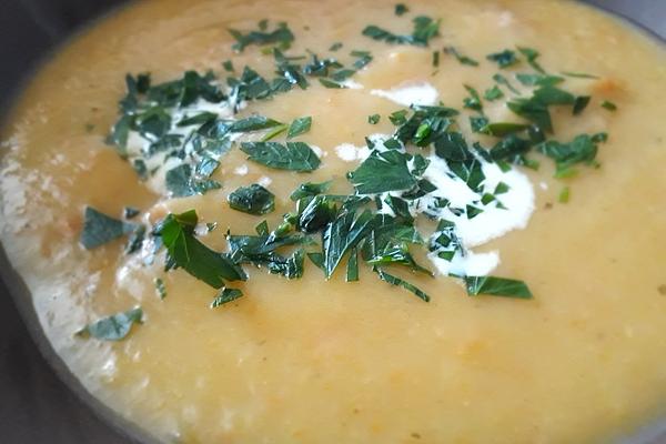 Dresden Potato Soup with Viennese Sausages