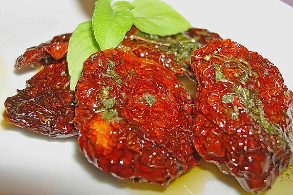 Dried Mint Tomatoes in Oil