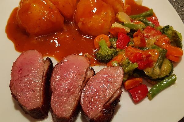 Duck Breast with Oranges