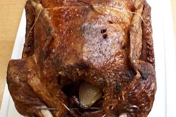 Duck from Roasting Tube